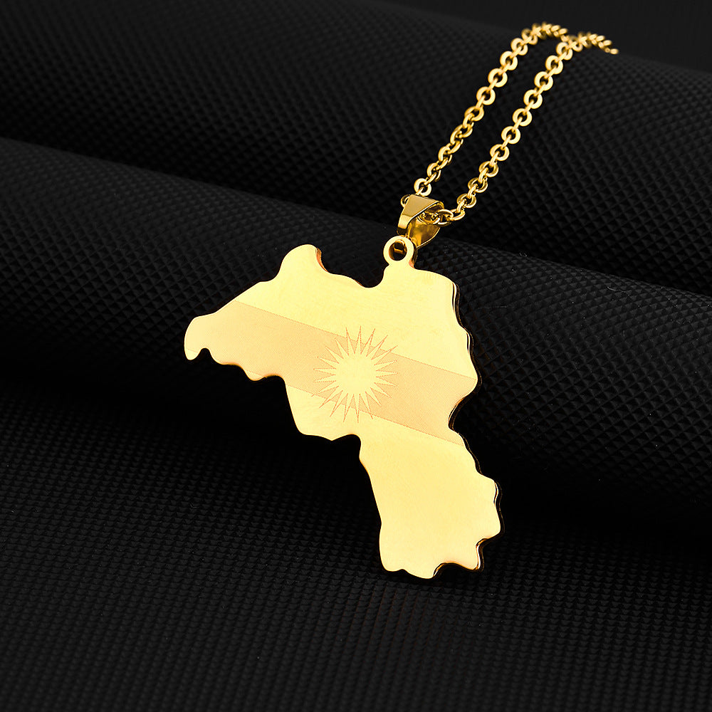 LEBANON COAT OF ARMS NECKLACE