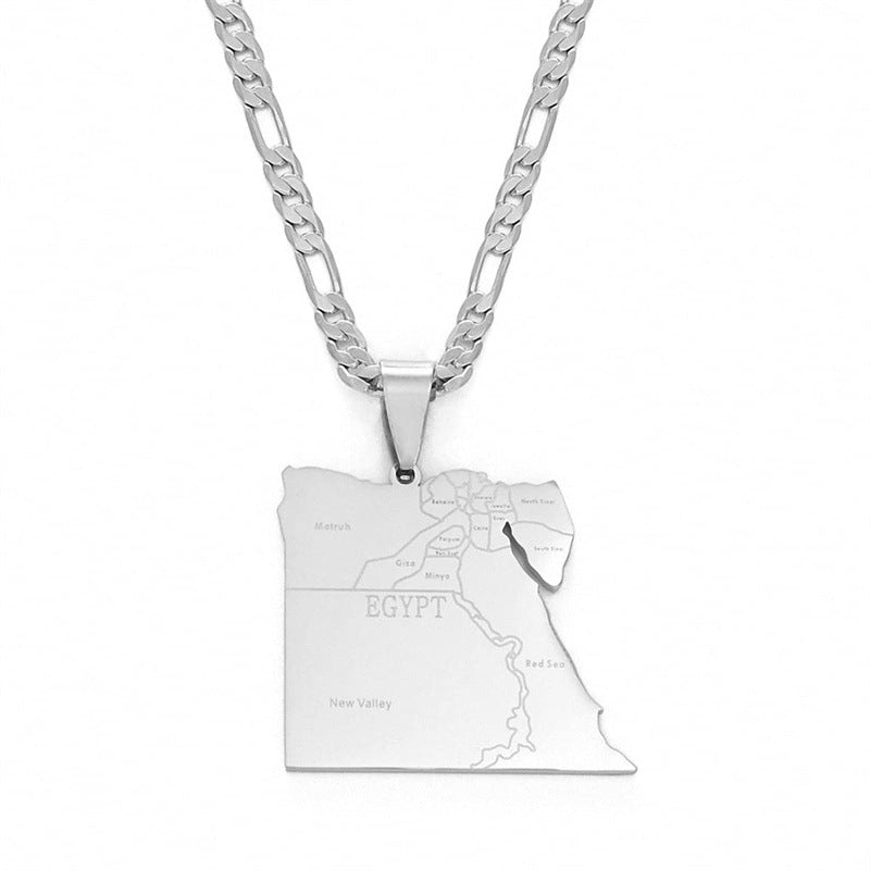 Egypt coat of arms necklace