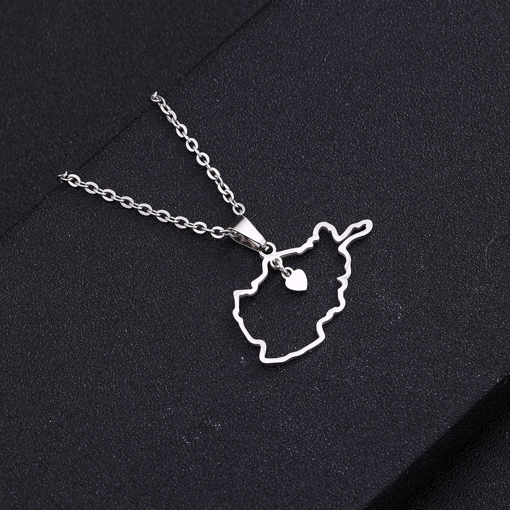 LEBANON COAT OF ARMS NECKLACE