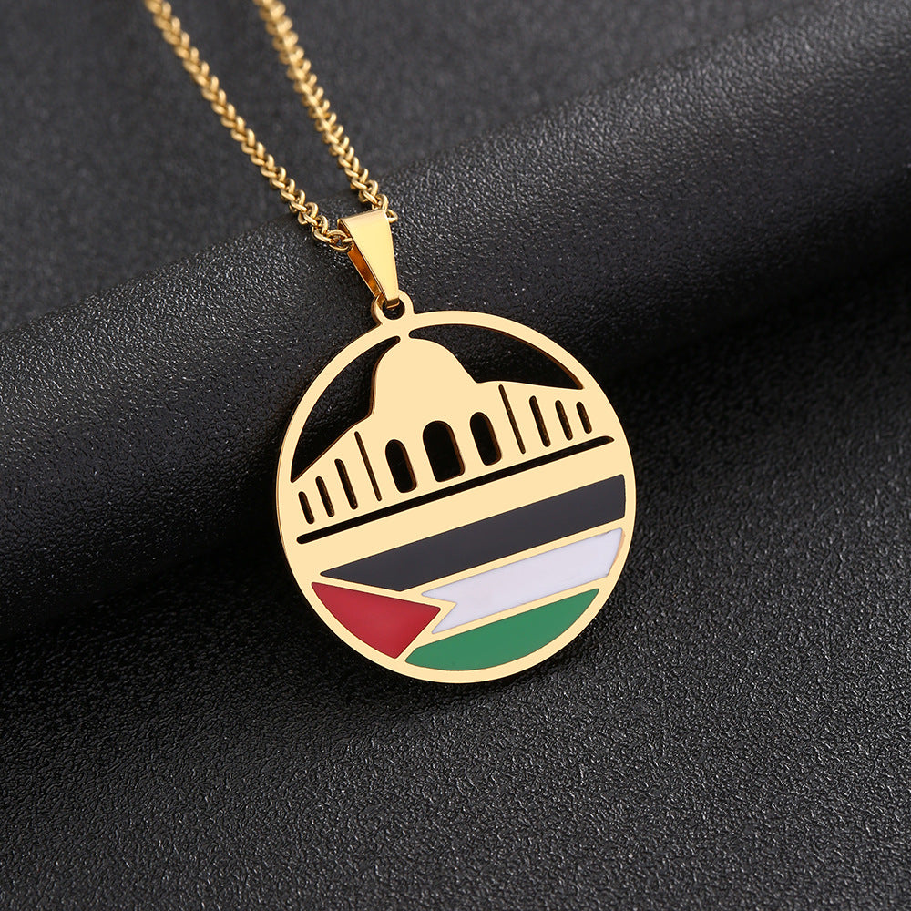 LEBANON COAT OF ARMS NECKLACE